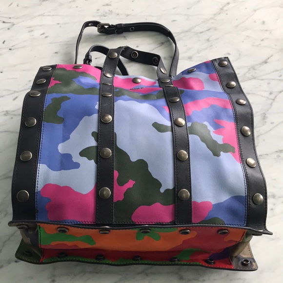 Moschino Handbags - 🎉SOLD ON EBAY🎉 - Moschino Camo Print Tote (NEW)